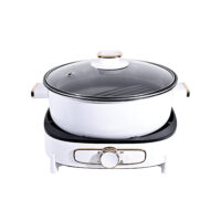 Split Multi Function Pot, Double Pot (Frypan & Hot Pot)- HT1008MC