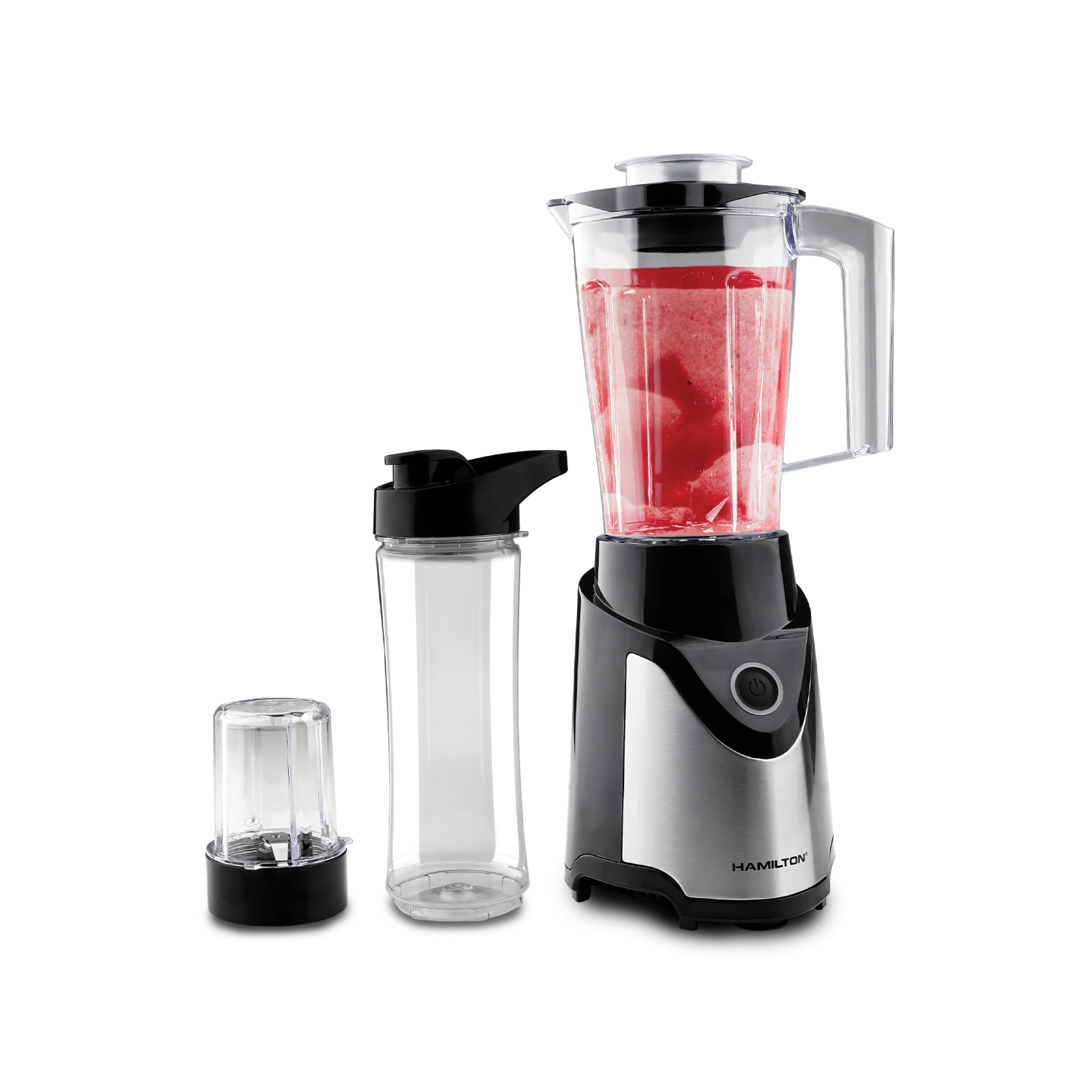 Hamilton Beach Wave Crusher Multi-Function Blender, 40 oz Glass Jar, Black