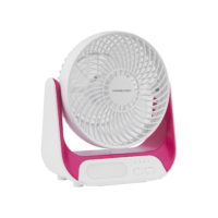 6” Rechargeable Fan With Led Light - HT7091